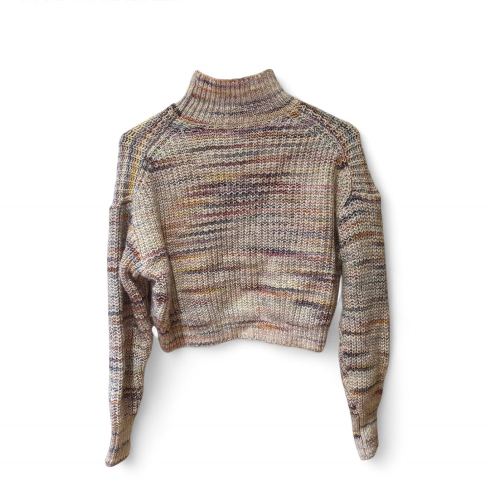 Mango Multitone Turtleneck Sweater - image 2
